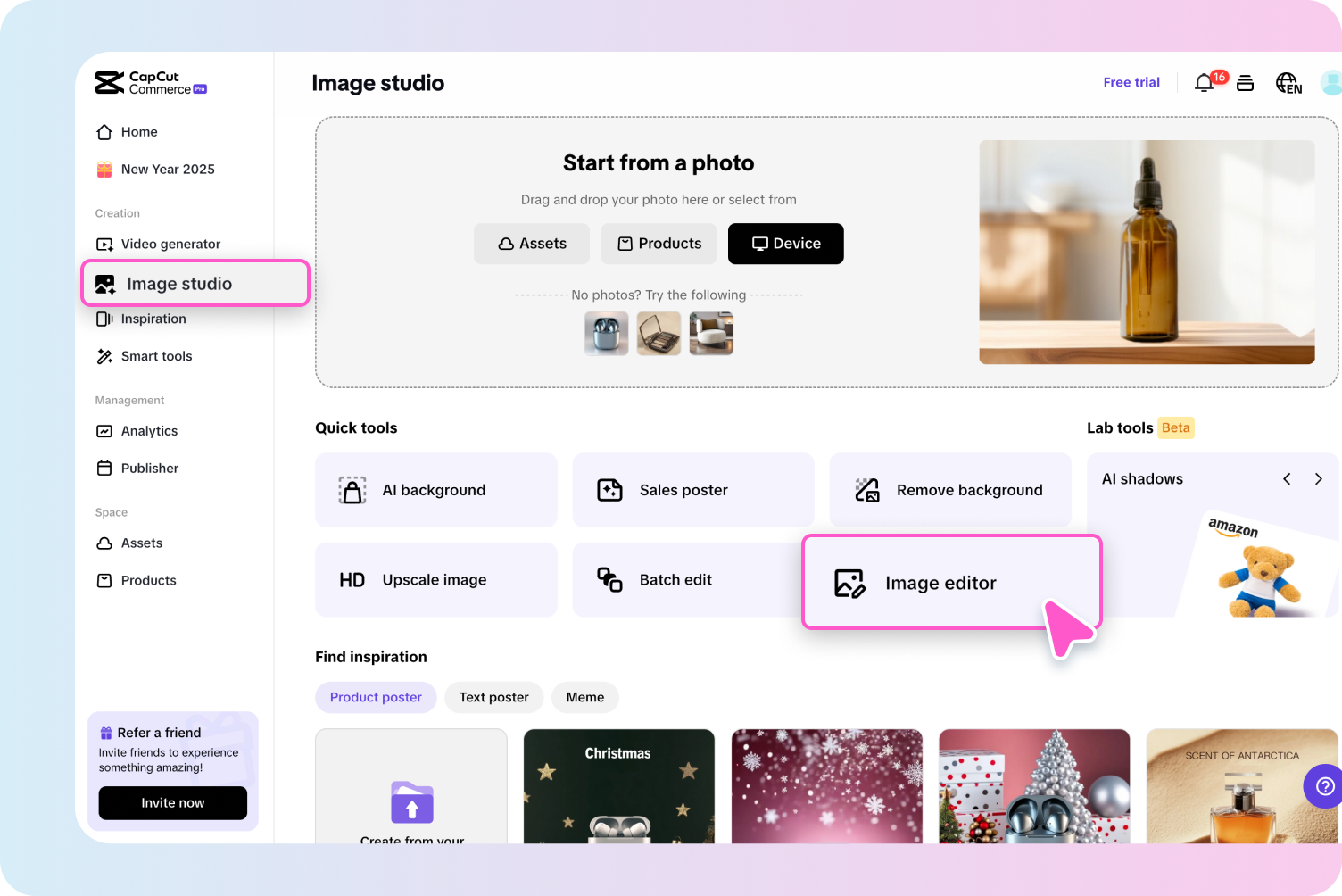 อัปโหลดรูปภาพของคุณ
